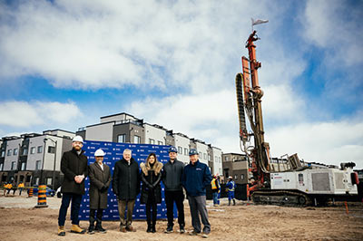 Drilling Begins at Minto Communities